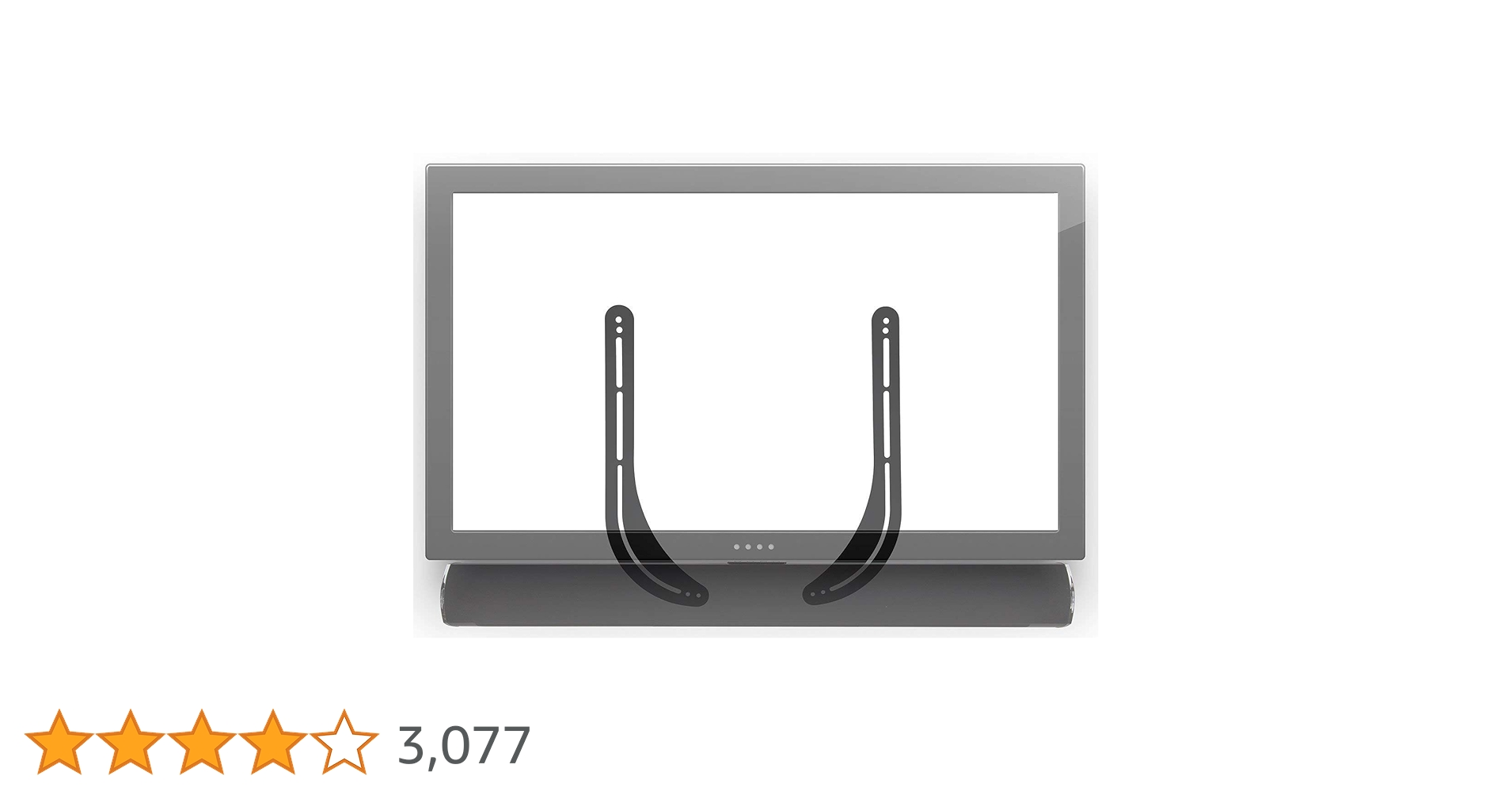 Mount-It! ユニバーサル サウンドバー マウントキット TV用ブラケット MI-SB39 ブラック 9jupf8b 515mTQ74+kL.jpg_BO30,255,255,
